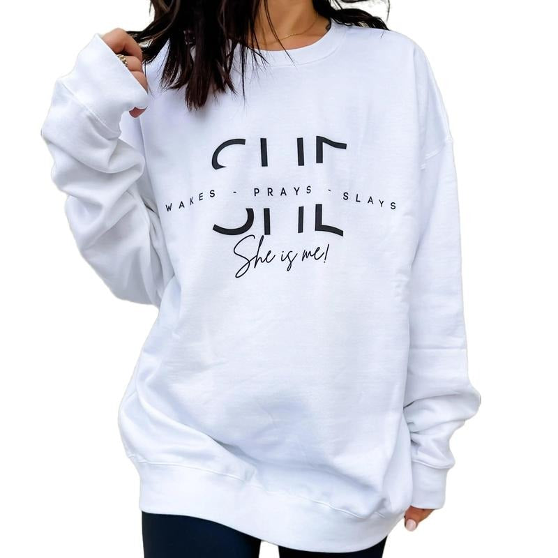 SHE Graphic Sweatshirt T-Shirts, Hoodie | HypeDripTees.com
