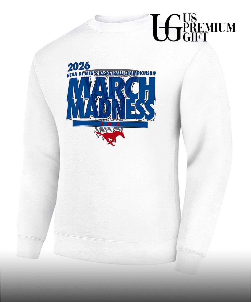 SMU Mustangs March Madness NCAA D1 Men’s basketball Championship 2026 shirt