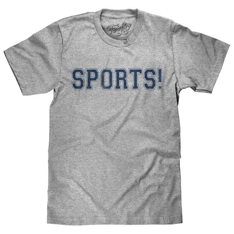 SPORTS! T-Shirt - Gray Hoodie, Sweatshirt | HypeDripTees.com