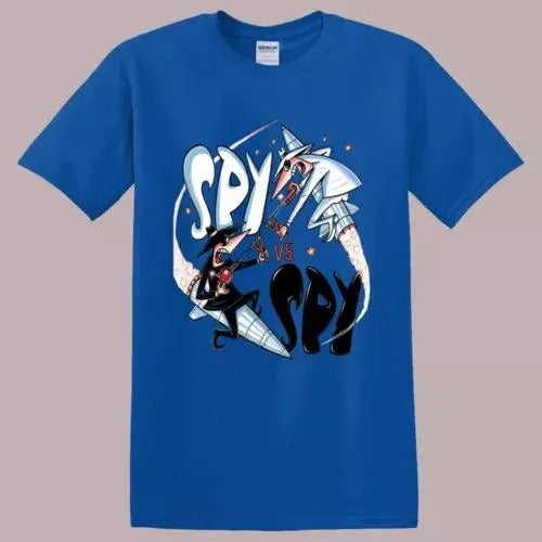 SPY vs SPY Megazine Men's Blue T-Shirt Size S-5XL Hoodie, Sweatshirt | HypeDripTees.com