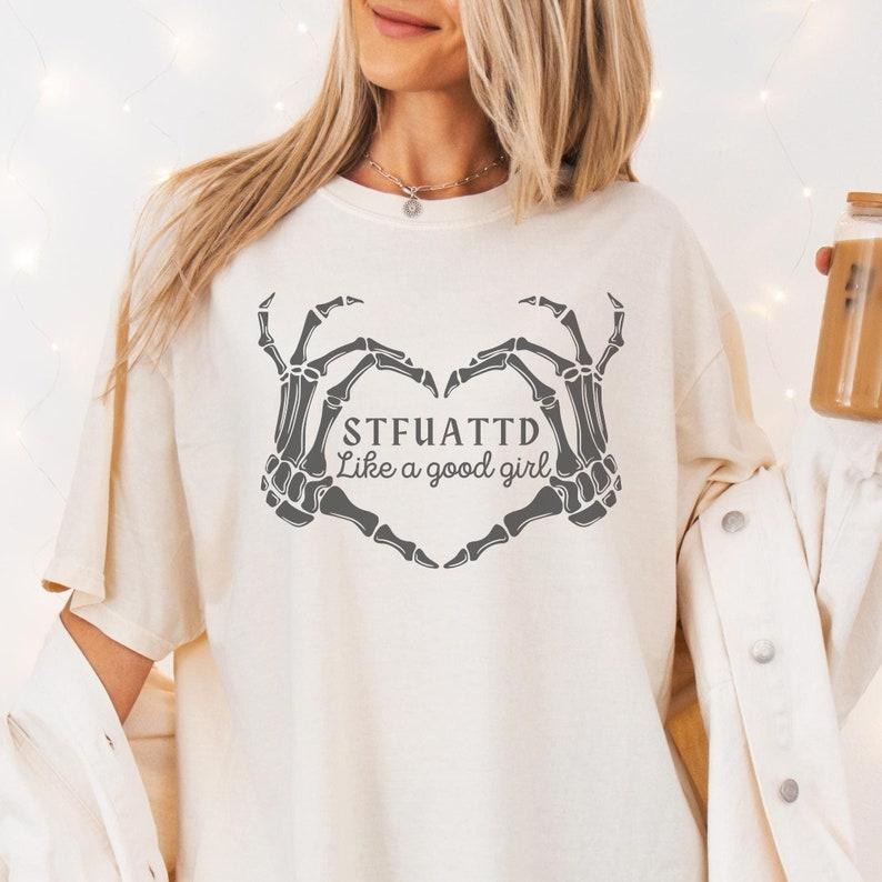 STFUATTDLAGG Like A Good Girl Dark Romance Hoodie, STFUATTDLAGG Sweatshirt, Good Girl Sweatshirt, Spicy Booktok, Smut...
