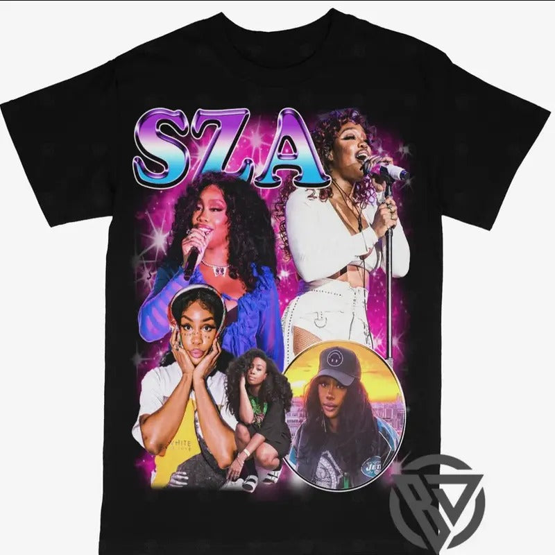 SZA Tee Shirt R&B Singer Rap Style Concert Tour Music Shirt Hoodie, Sweatshirt | HypeDripTees.com
