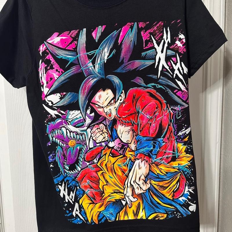 Súper Saiyan T-shirt Cotton Casual Black Hoodie, Sweatshirt | HypeDripTees.com