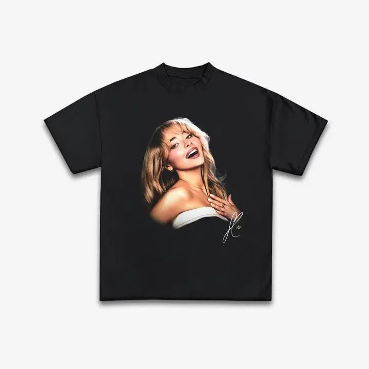 Sabrina Graphic Tee for Women - Summer Cotton T-shirt Hoodie, Sweatshirt | HypeDripTees.com
