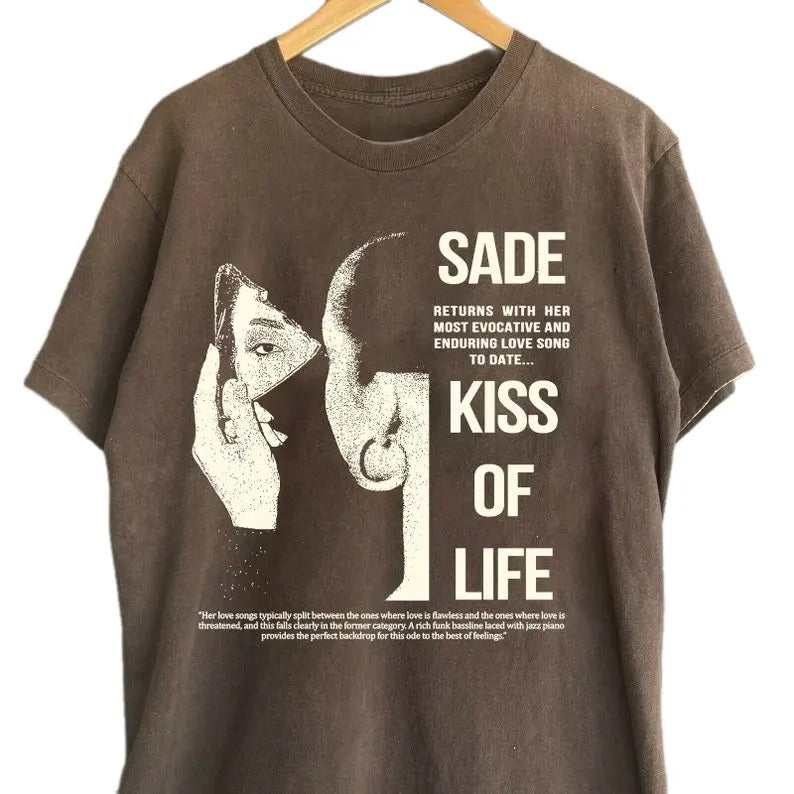 Sade Adu Tour Shirt, Sade Adu 90s Graphic Tee, Pop Music Tour Shirt, Sade Music Gift for Men Women Unisex T-shirt Hoodie,...