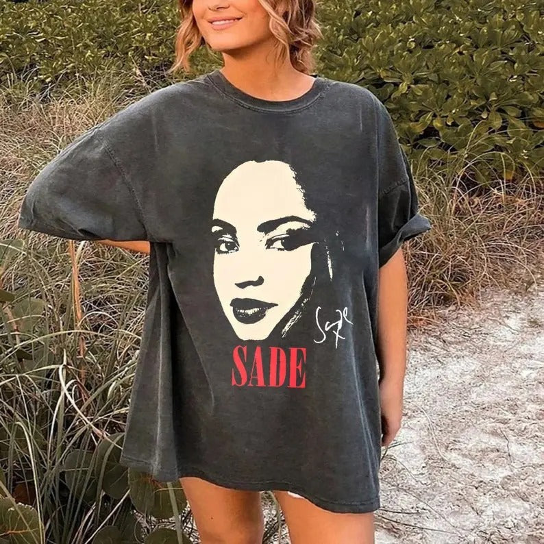 Sade Face Vintage, 90s Vintage Sade Shirt, country music, Pop Music Fan shirt Gift for men women unisex tshirt Hoodie,...