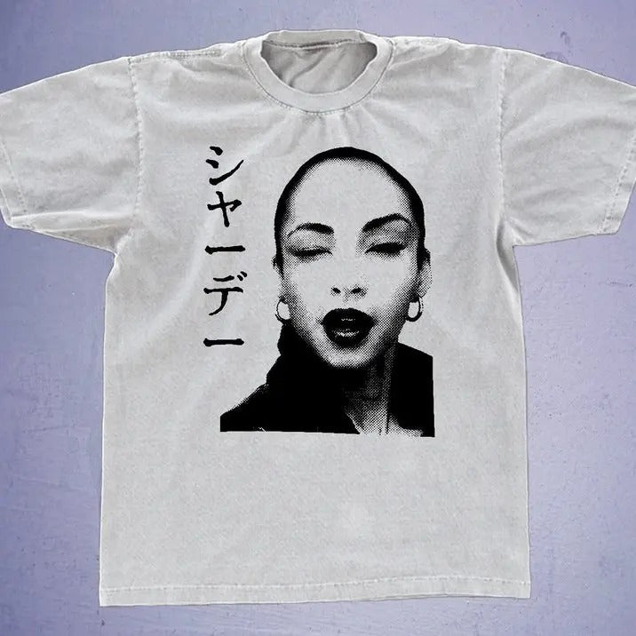 Sade T-shirt music 80 tour Woman Man Tank Sweater Taddler youth Long V-Neck Hoodie, Sweatshirt | HypeDripTees.com