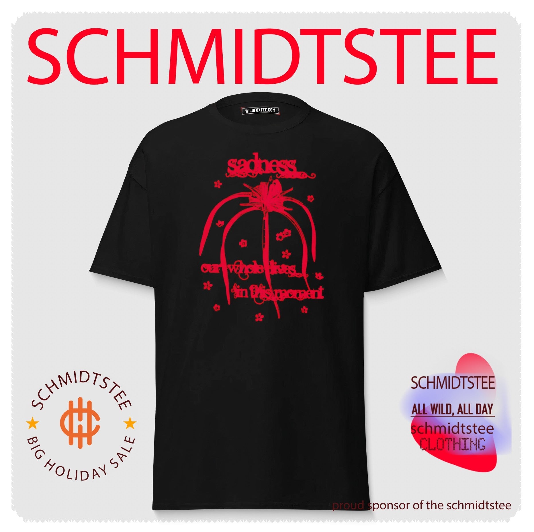 Sadness Our Whole Lives in This Moment Emo shirt