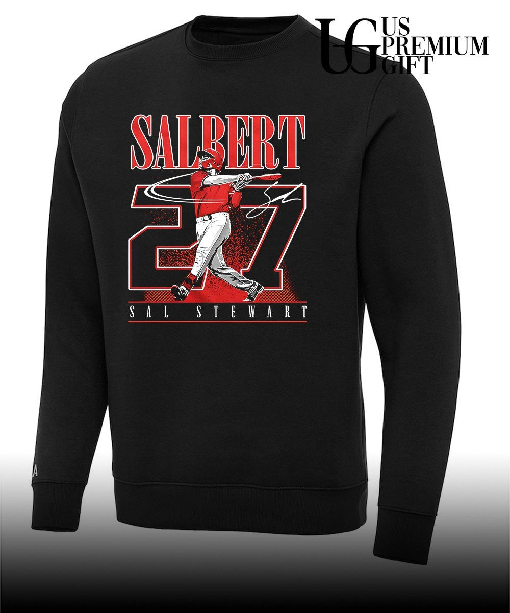 Salbert Sal Stewart 27 Cincinnati Reds baseball signature shirt