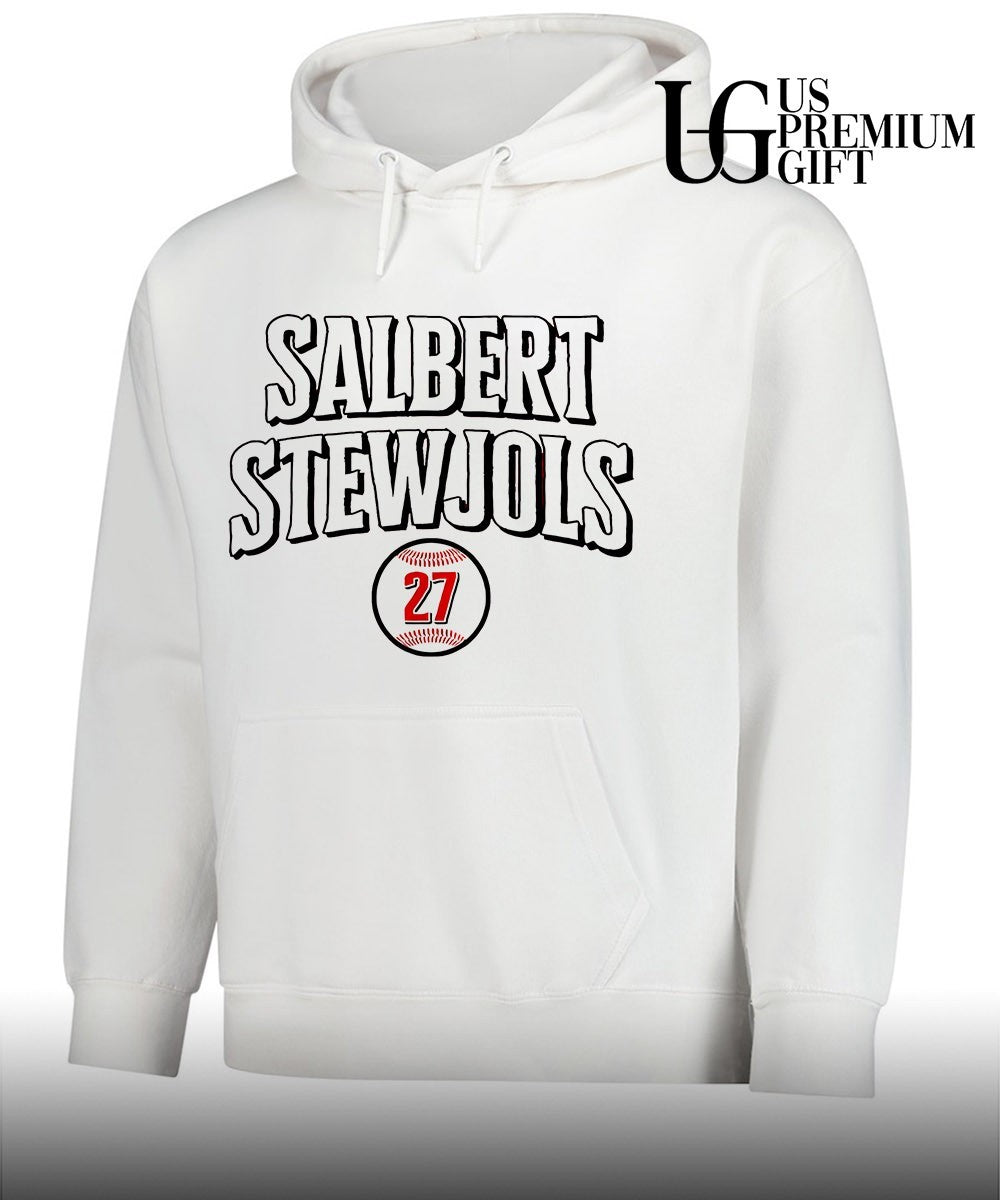 Salbert Stewjols Sal Stewart 27 ball Cincinnati Reds baseball shirt