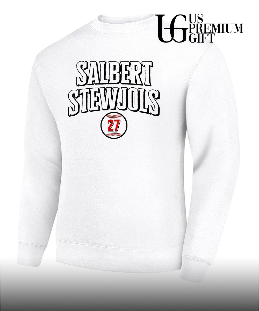 Salbert Stewjols Sal Stewart 27 ball Cincinnati Reds baseball shirt