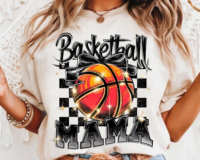 [Sale To 45% Off] Basketball Mama T-Shirt, Retro Basketball Distressed Mom T-Shirt , Game Day Clipart, Sports Mom...