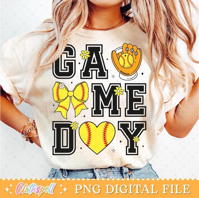 [Sale To 45% Off] Softball Game Day T-Shirt, Softball Mama T-Shirt, Softball Mom Shirt , Coquette Softball Shirt Hoodie,...