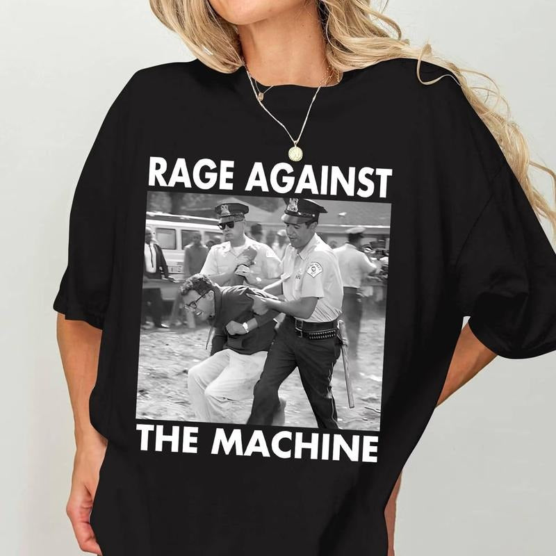 Bernie Sanders T-Shirt Resist Shirt Rage Against The Machine Shirt Tee Men Women Hoodie, Sweatshirt | HypeDripTees.com