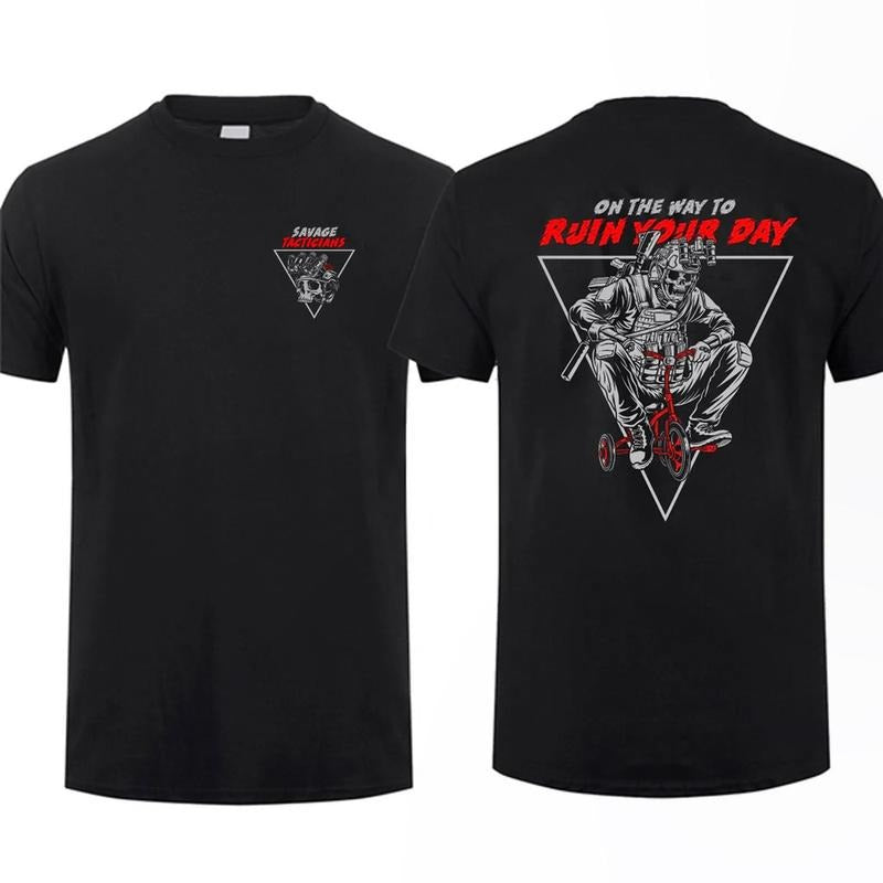 On The Way To Ruin Your Day T-shirt For Men For Women Tops Underwear Menswear Streetwear Hoodie, Sweatshirt