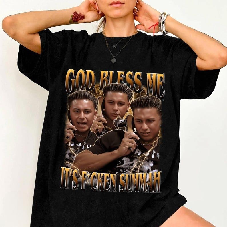 God Bless Me Its F*ckin Summa Shirt, Funny Summer T- shirt Hoodie, Sweatshirt | HypeDripTees.com