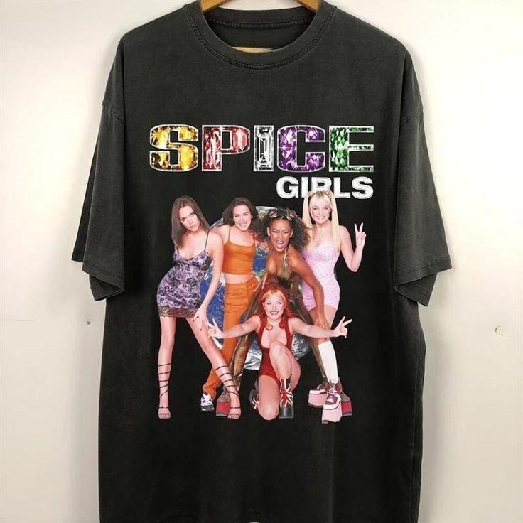 Spice Girl T-shirt_Shirt Gift For Woman and Man Unisex T-Shirt Hoodie, Sweatshirt | HypeDripTees.com