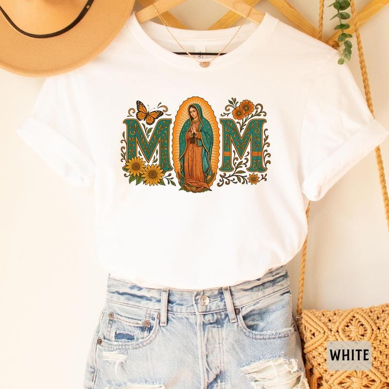 Mexican Mom Shirt Latin Culture Mom Shirt Mexican Heritage Shirt Virgen De Guadalupe Shirt Mama Cita Shirt Hoodie, Sweatshirt