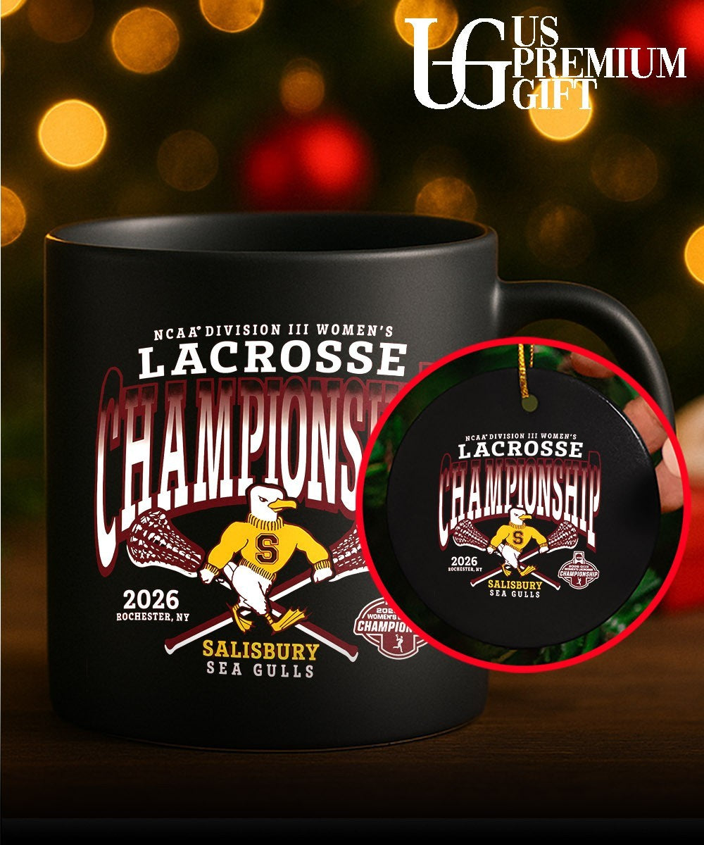 Salisbury Sea Gulls 2026 NCAA Division III Women’s Lacrosse Championship shirt
