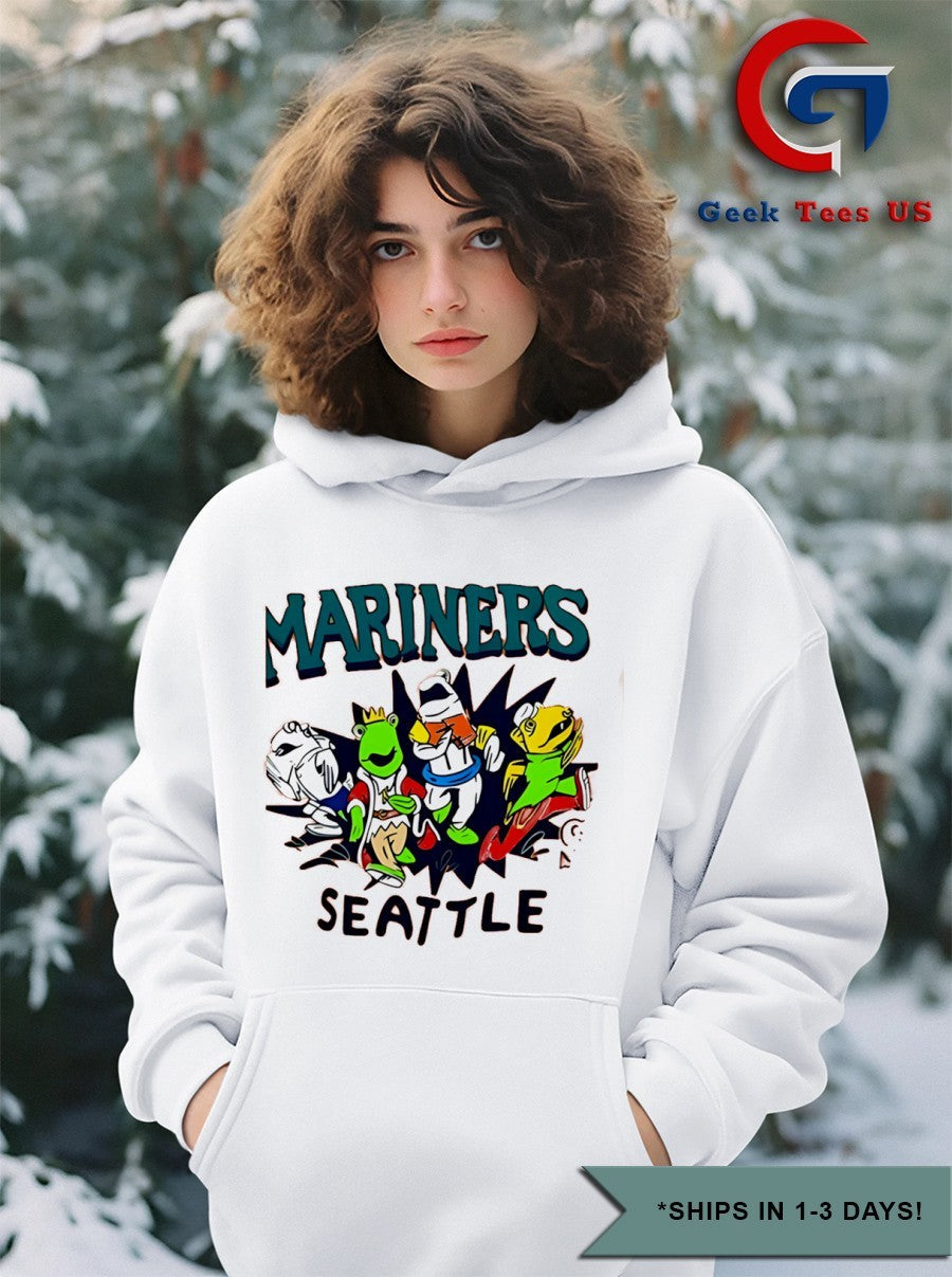 Salmon Run Mariners Seattle MLB mascot shirt