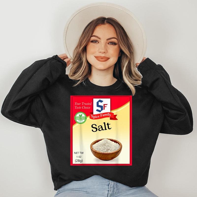 Salt Condiment Costume Holiday Spice Costumes Sweatshirt T-Shirts, Hoodie | HypeDripTees.com
