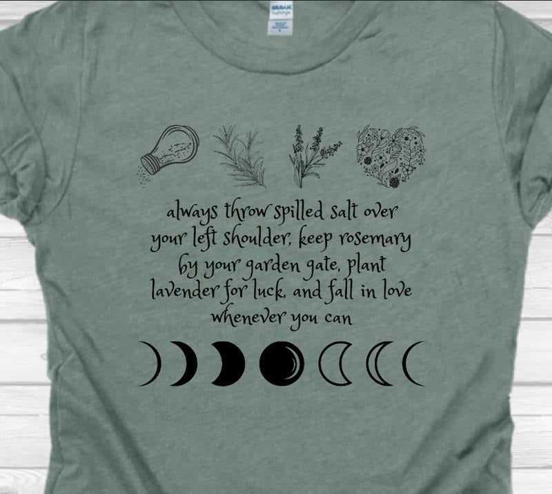 Salt Rosemary Lavender Love T-shirt Hoodie, Sweatshirt | HypeDripTees.com