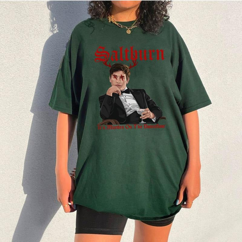 Saltburn Barry Keoghan T-Shirt tees Hoodie, Sweatshirt | HypeDripTees.com