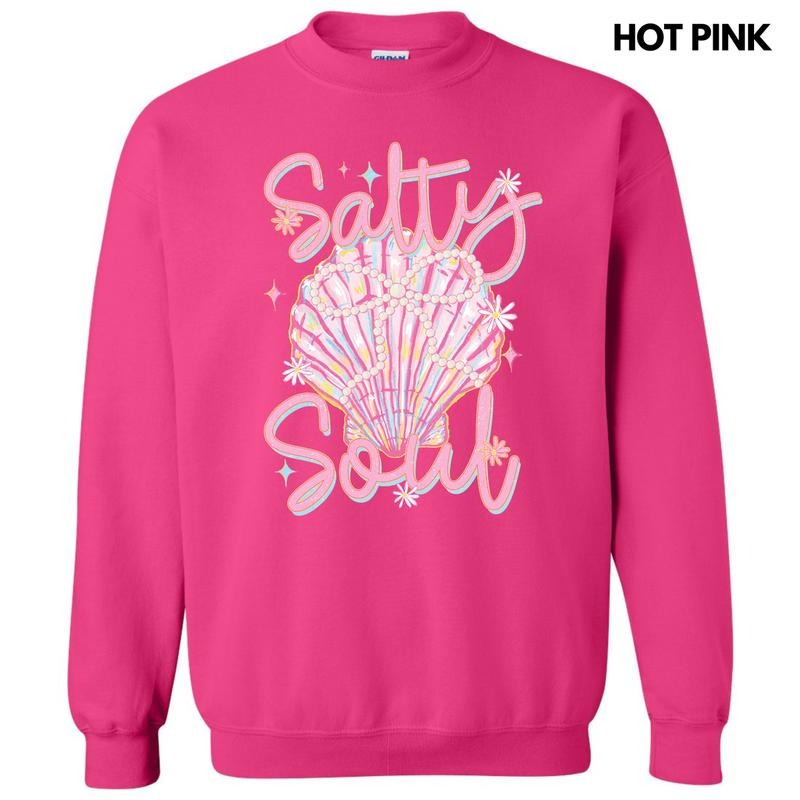 Salty Soul Seashell Sweatshirt 'NLB' T-Shirts, Hoodie | HypeDripTees.com