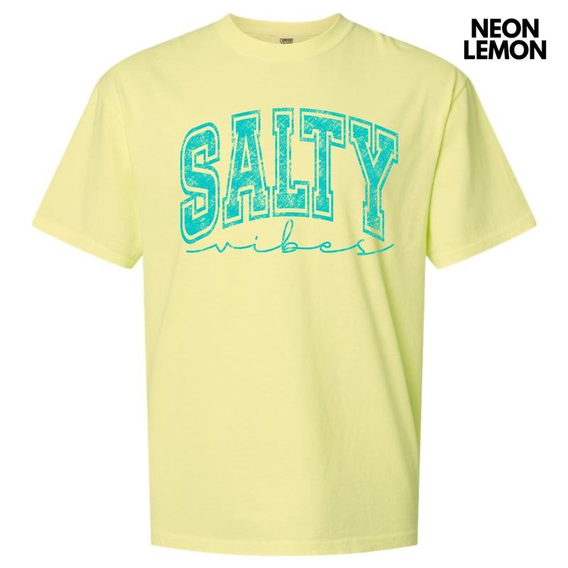 Salty Vibes Comfort Colors T-Shirt 'NLB' Hoodie, Sweatshirt | HypeDripTees.com