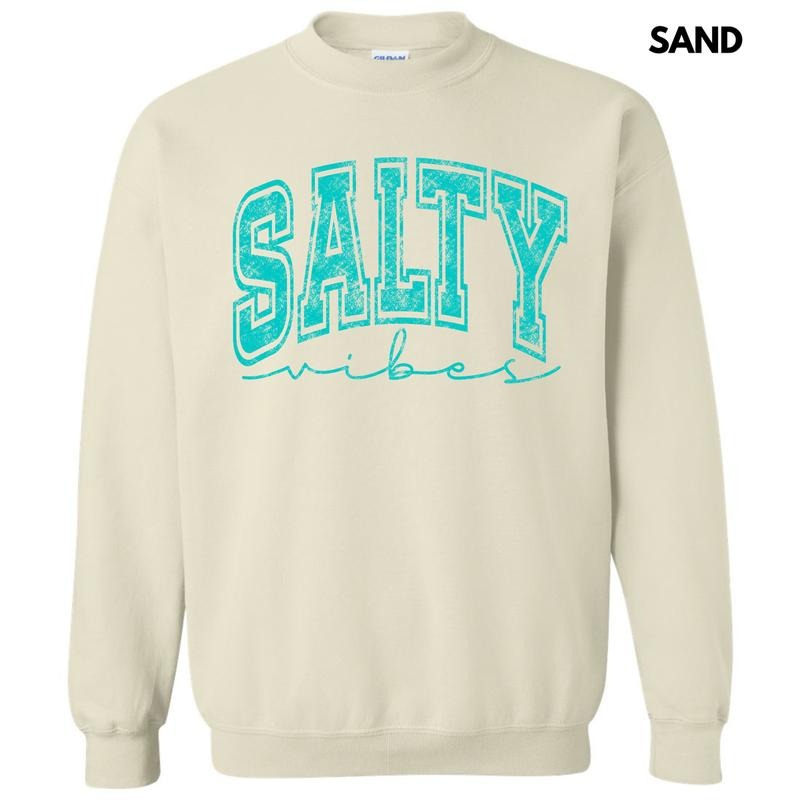 Salty Vibes Sweatshirt 'NLB' T-Shirts, Hoodie | HypeDripTees.com
