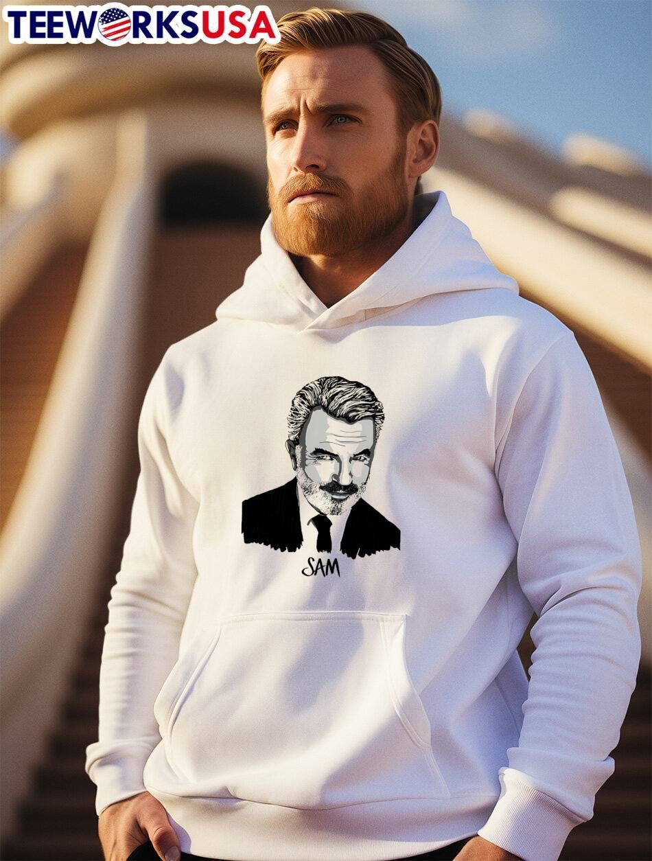 Sam Portrait Illustrates Formal Wear T-Shirt