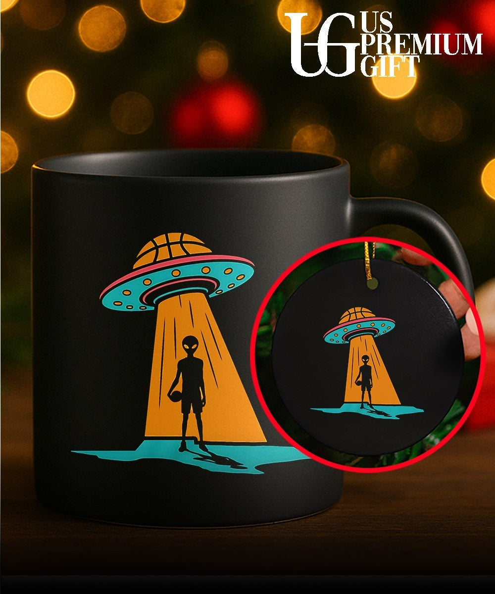 San Antonio Spurs Alien hoops UFO abduction shirt