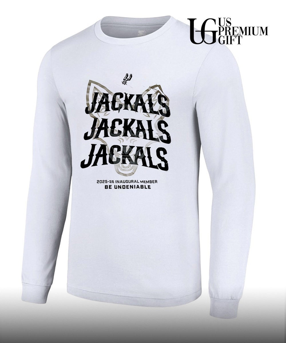San Antonio Spurs Jackals Jackal Jackal 2025-26 Inaugural Member Be Undeniable shirt