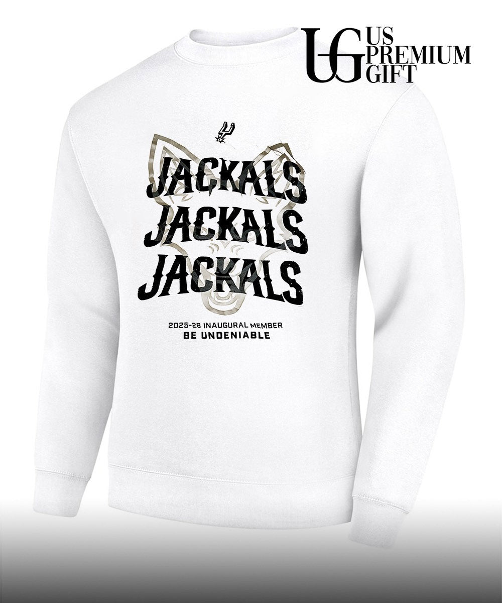 San Antonio Spurs Jackals Jackal Jackal 2025-26 Inaugural Member Be Undeniable shirt