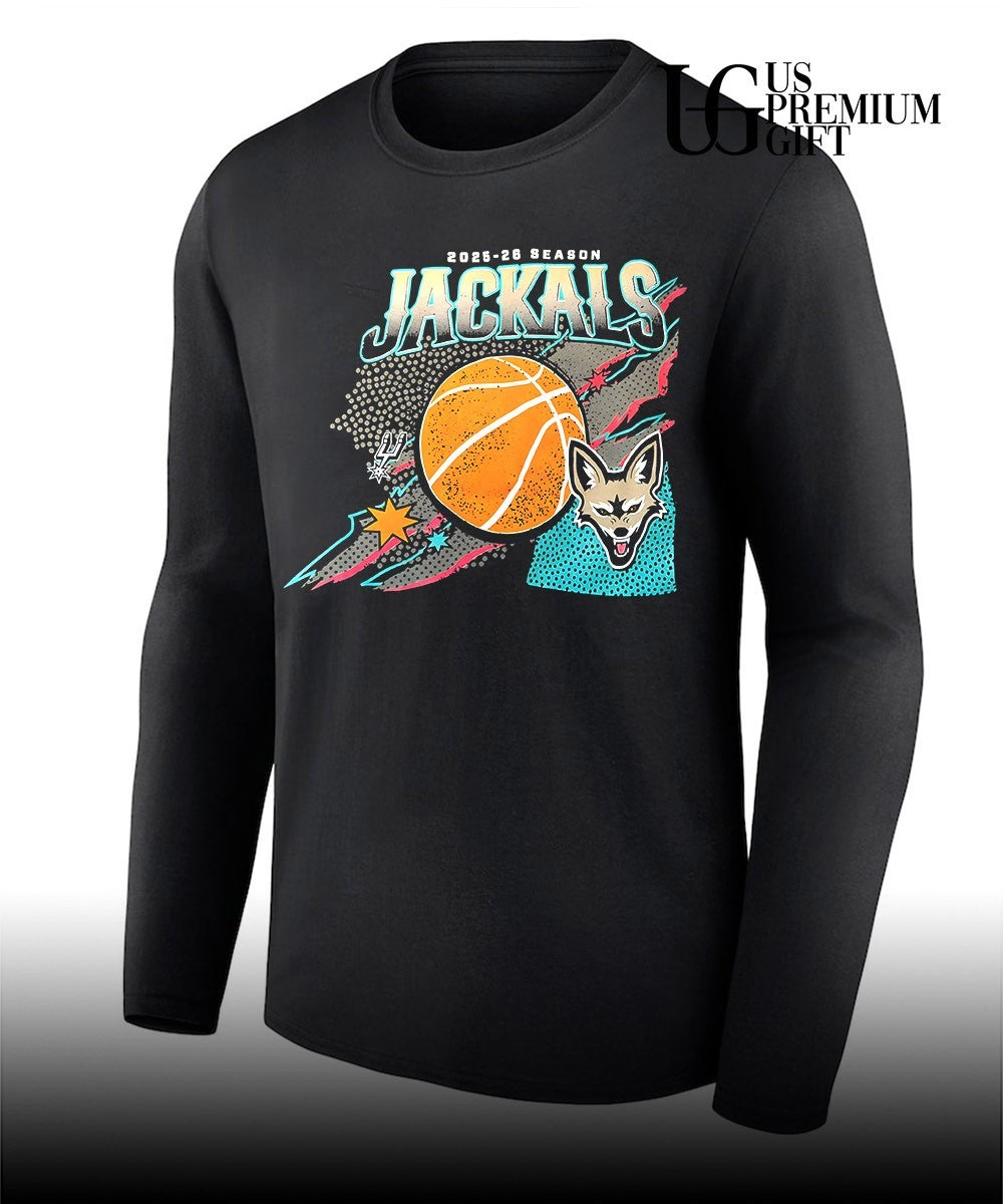 San Antonio Spurs Jackals basketball 2025-26 season shirt