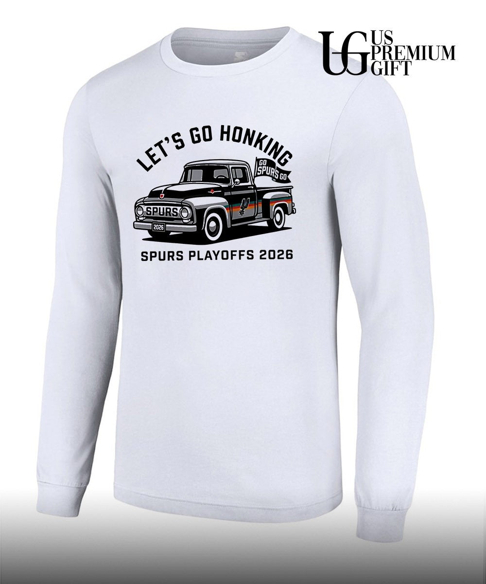 San Antonio Spurs Let’s Go Honking Go Spurs Go 2026 NBA Playoffs Honking graphic shirt