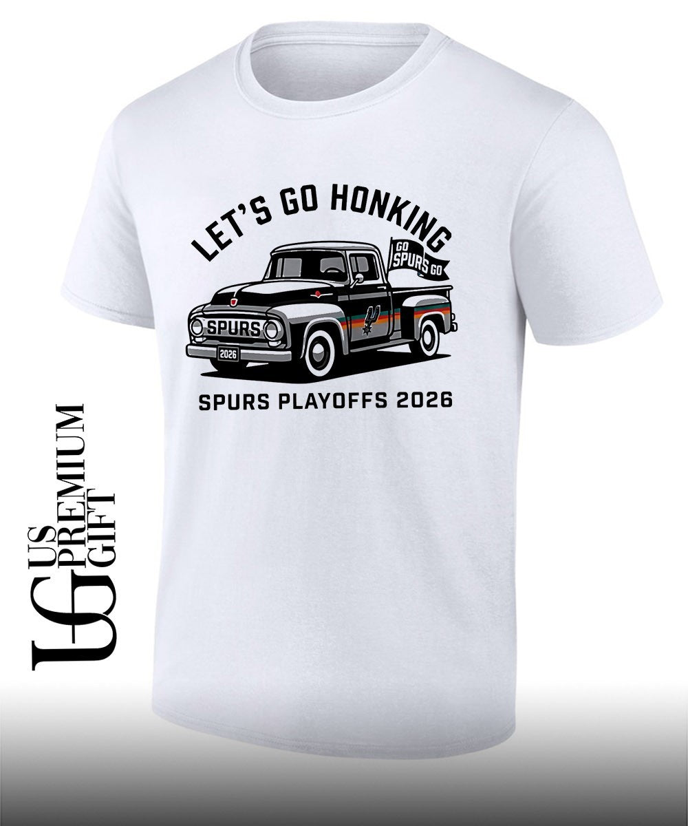 San Antonio Spurs Let’s Go Honking Go Spurs Go 2026 NBA Playoffs Honking graphic shirt