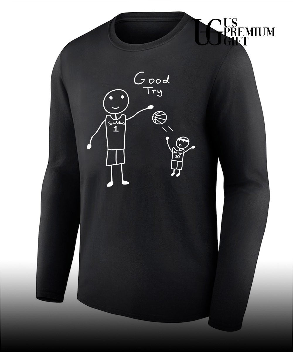 San Antonio Spurs Victor Wembanyama good try shirt