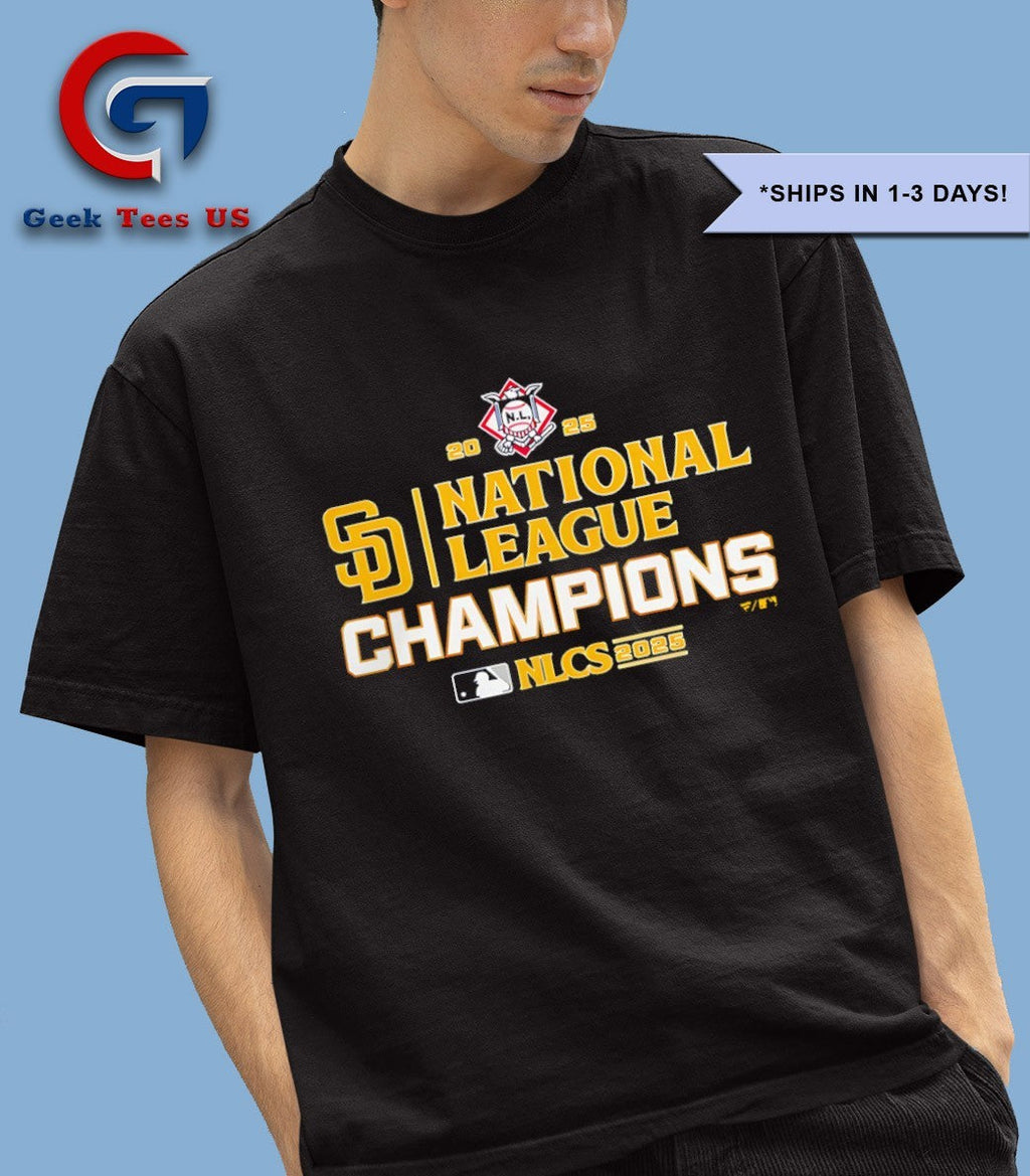 San Diego Padres 2025 NLCS National League Champions shirt