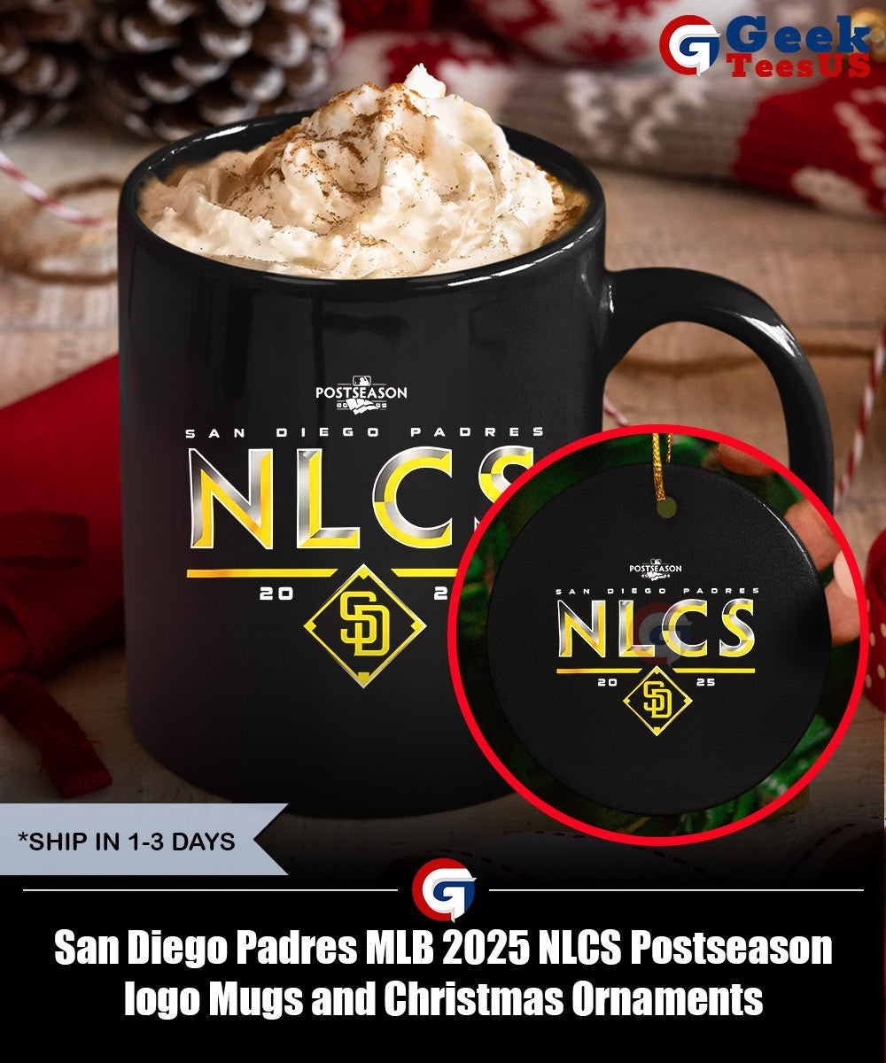 San Diego Padres MLB 2025 NLCS Postseason logo shirt
