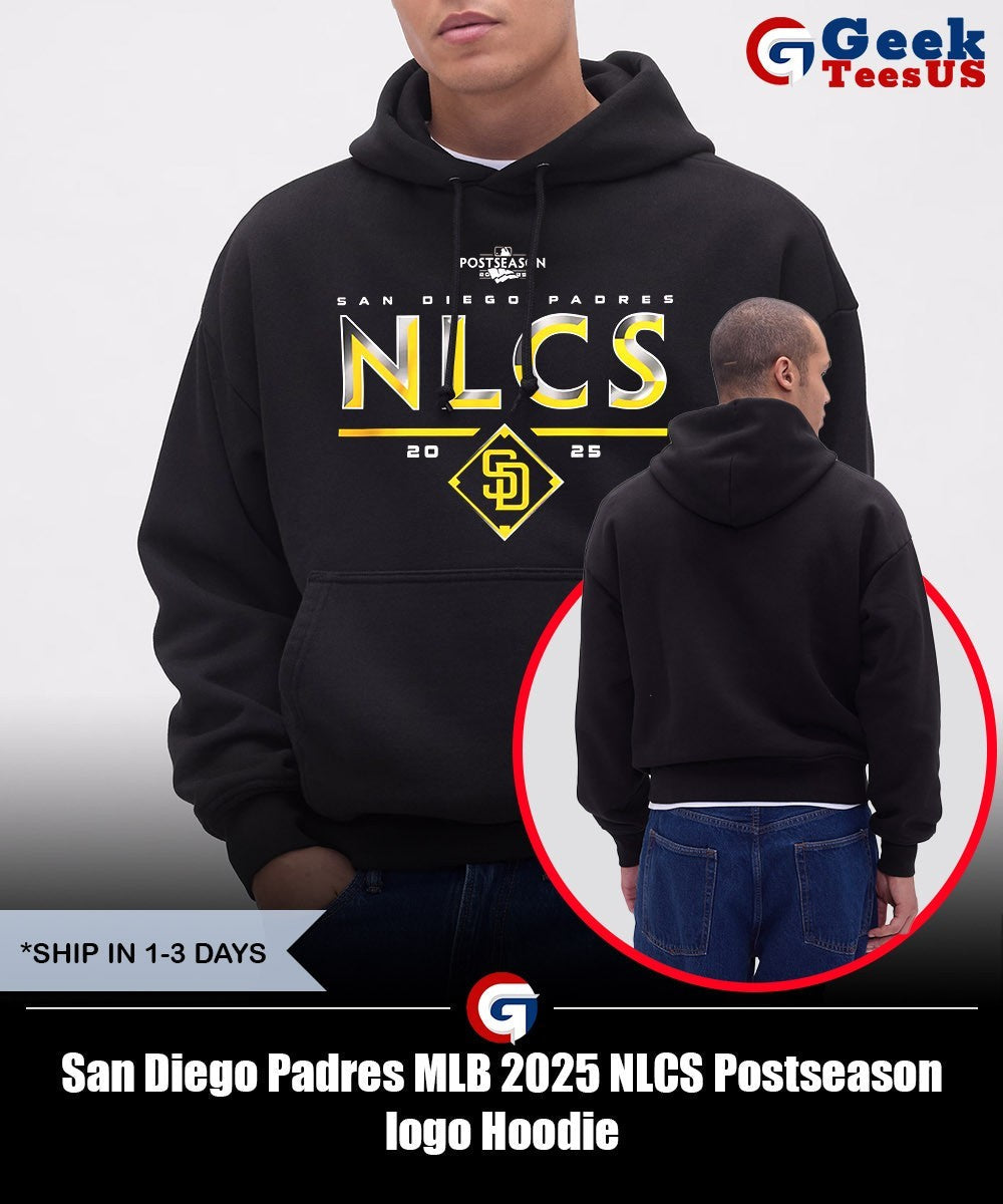 San Diego Padres MLB 2025 NLCS Postseason logo shirt