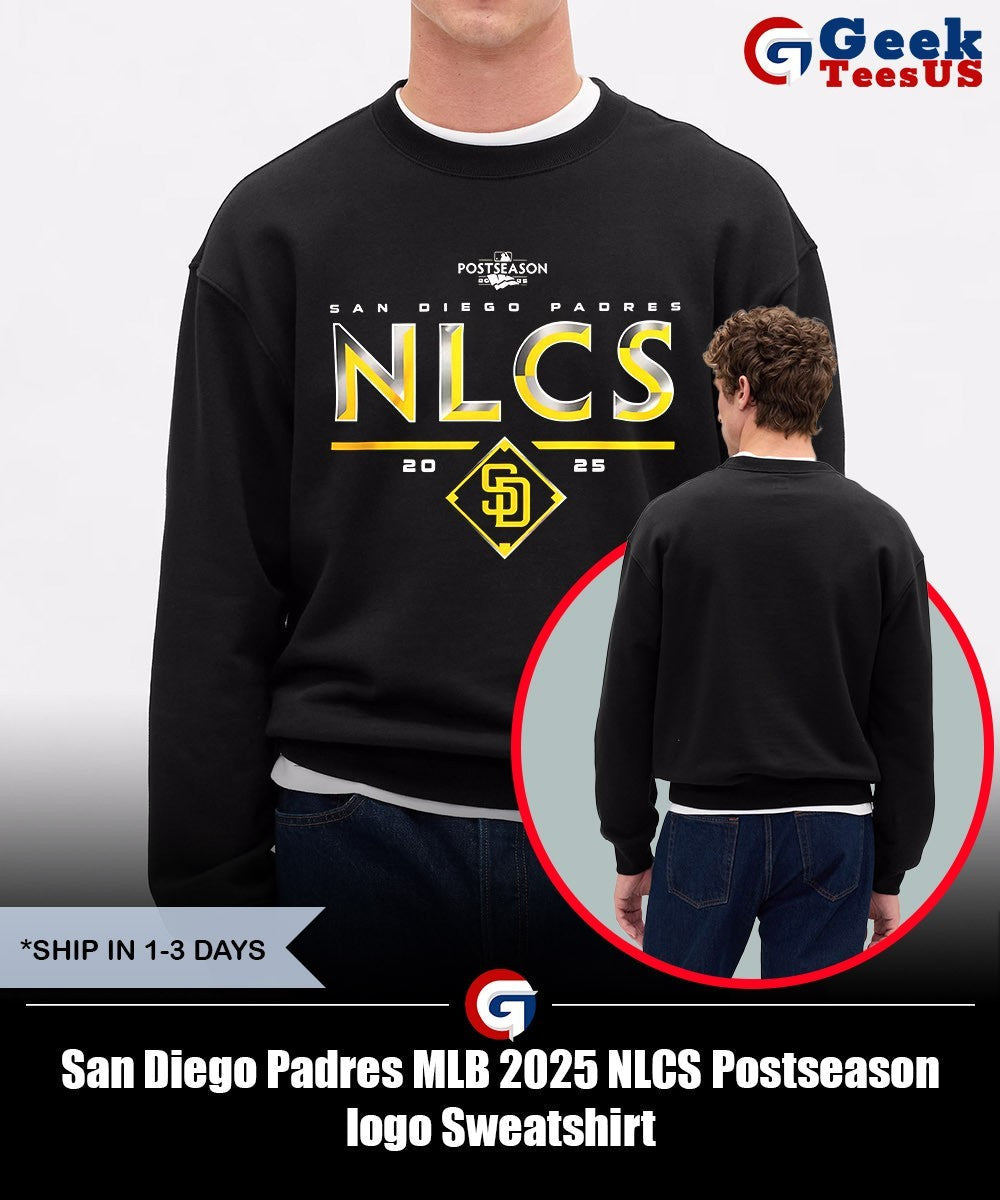 San Diego Padres MLB 2025 NLCS Postseason logo shirt