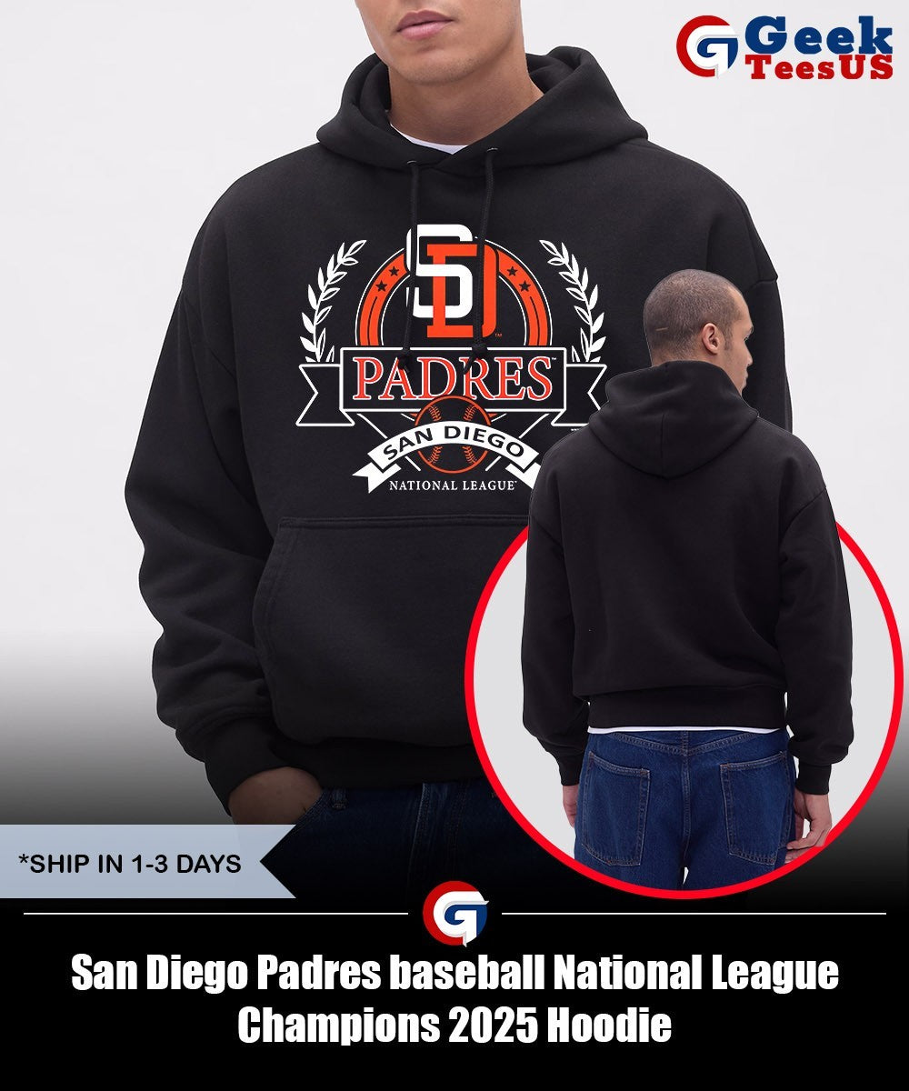 San Diego Padres baseball National League Champions 2025 shirt