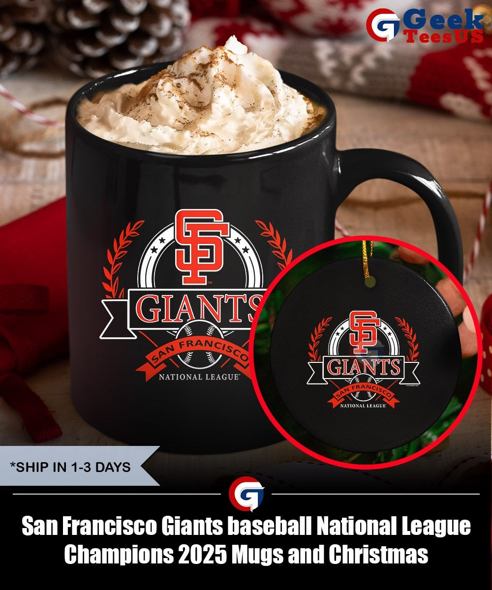 San Francisco Giants baseball National League Champions 2025 shirt