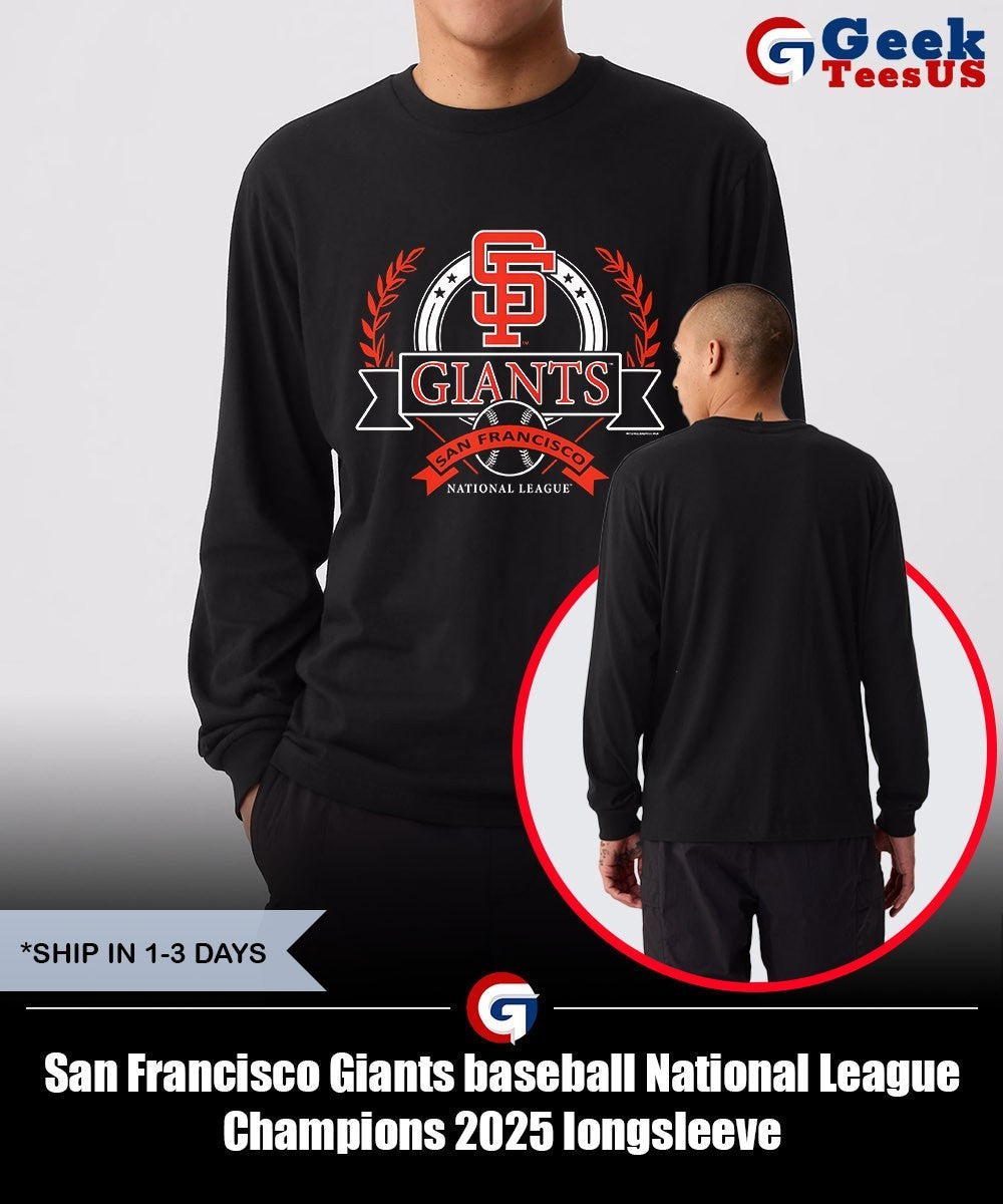 San Francisco Giants baseball National League Champions 2025 shirt