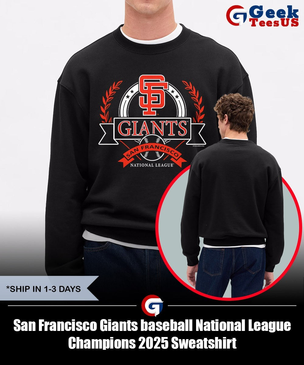 San Francisco Giants baseball National League Champions 2025 shirt