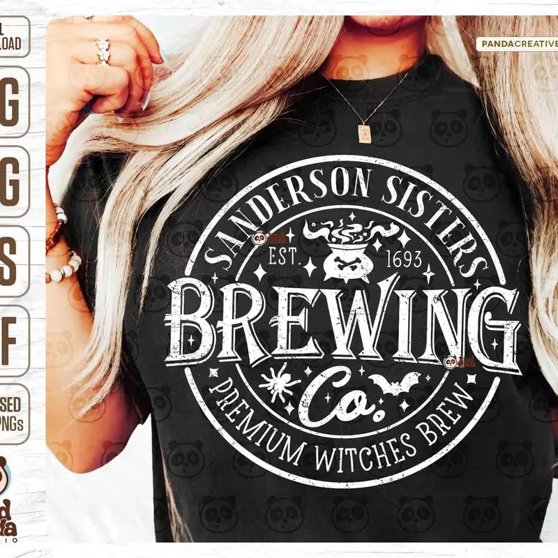 Sanderson Sisters Brewing Co Svg Png Dxf Hocus Pocus Svg Halloween Svg Sanderson Sister Svg Halloween Shirt Svg Cricut...