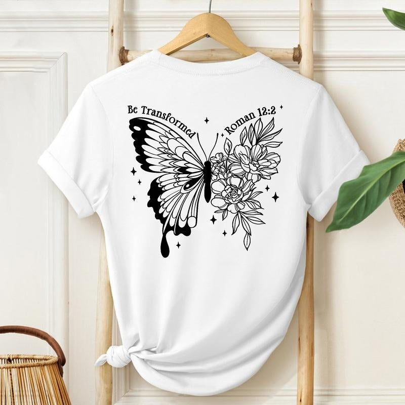 Sandjest Christian T-Shirt Be Transformed Gift for Christians Jesus Lover Bible Lovers Hoodie, Sweatshirt | HypeDripTees.com