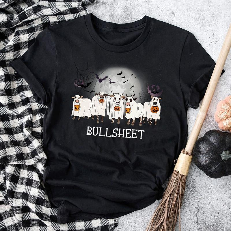 Sandjest Funny Shirt Bullsheet Gift for Cowboy Cowgirl Women Men T-shirt Halloween Gift Hoodie, Sweatshirt | HypeDripTees.com