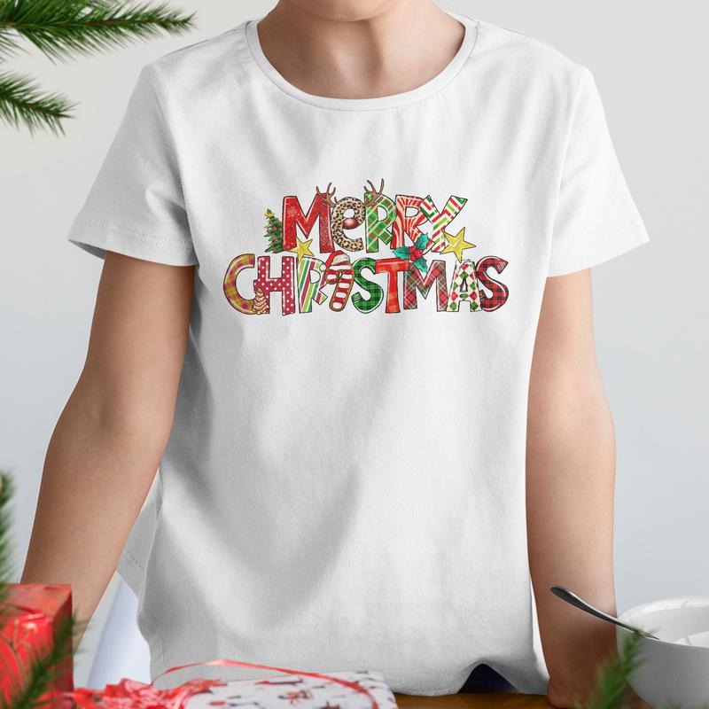 Sandjest Merry Christmas Shirt for Women Christmas Family Shirt Christmas Crewneck Christmas Gift Hoodie, Sweatshirt